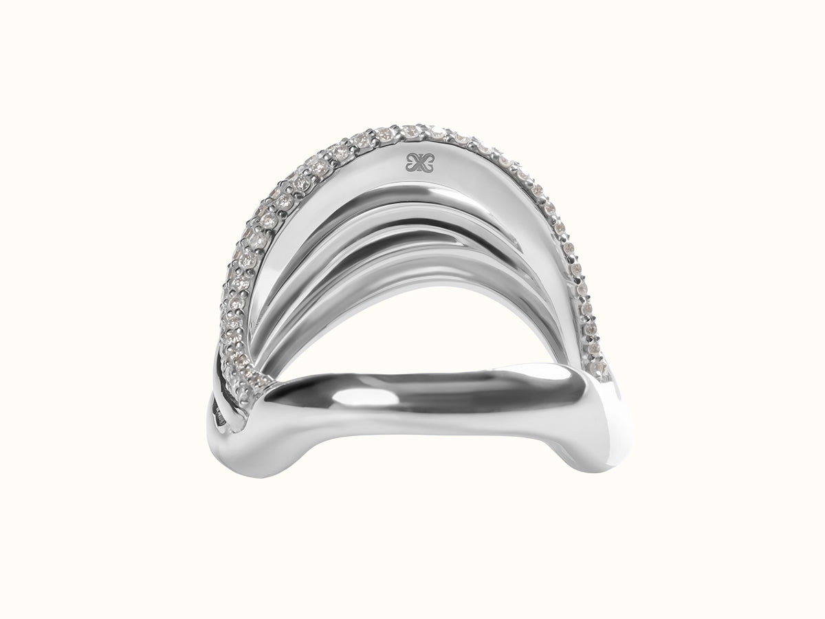 #Style_Pavé #Metal_White Gold