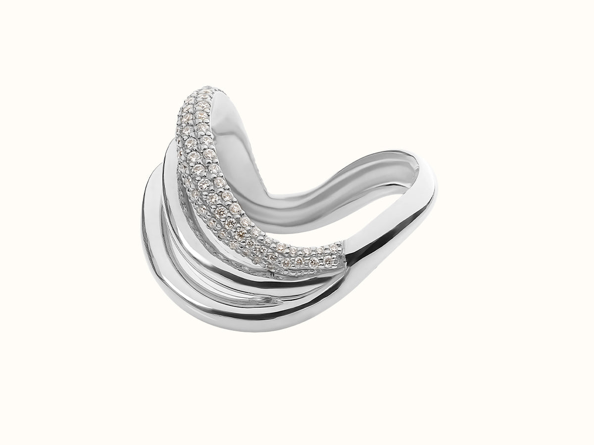#Style_Pavé #Metal_White Gold