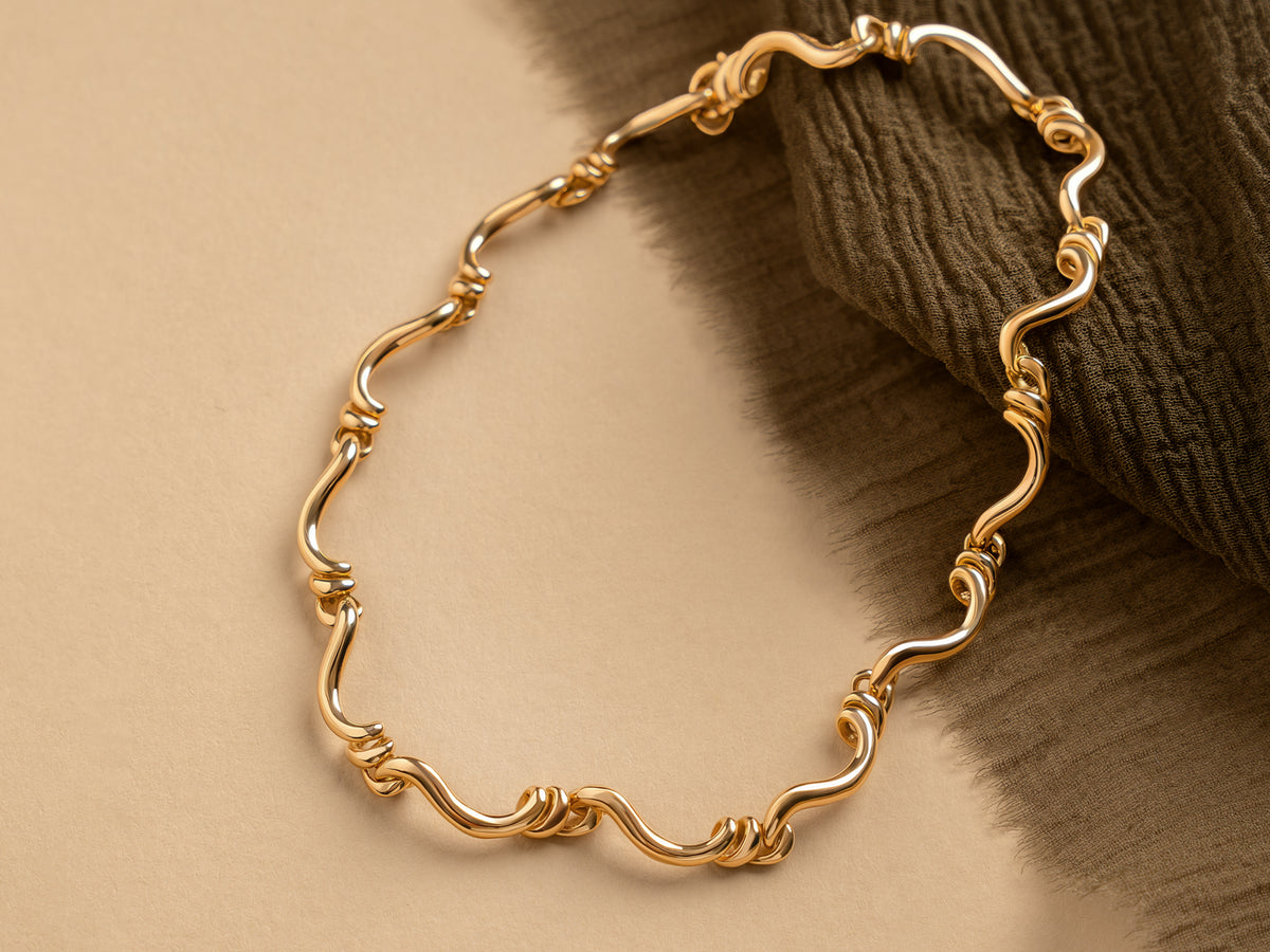 Seen Bracelet - Yellow Gold #Metal_Yellow Gold